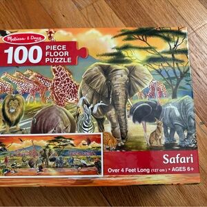 Melissa and Doug 100 pc floor puzzle